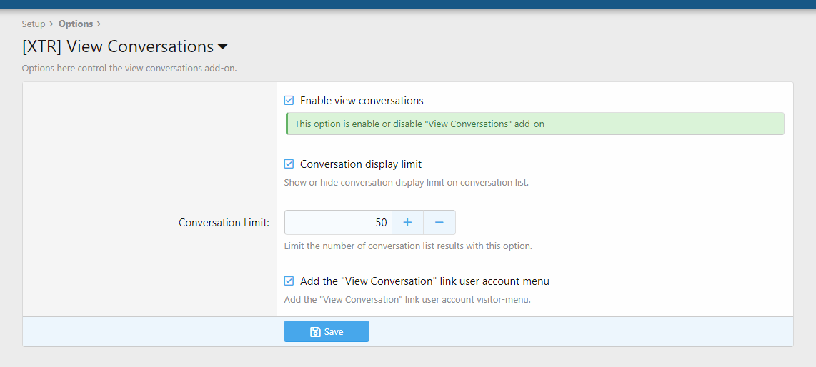 Resource '[XTR] View Conversations - Xem cuộc trò chuyện'