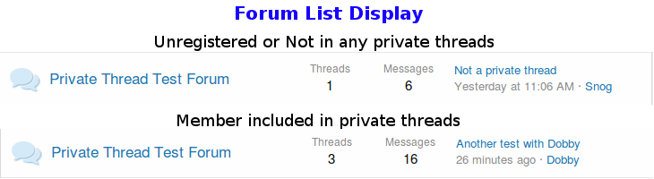 Resource 'Private Threads for XenForo'