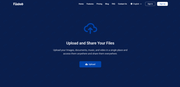 Tạo trang upload file và ảnh miễn phí, tốc độ cao