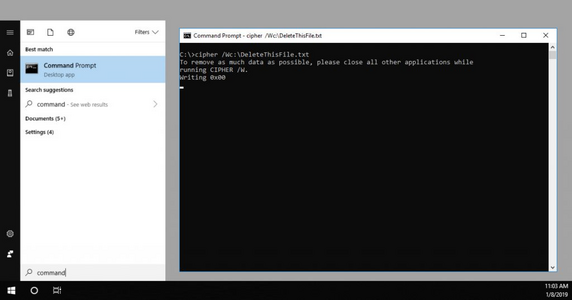 Cách xoá dữ liệu vĩnh viễn và không thể khôi phục trên Windows